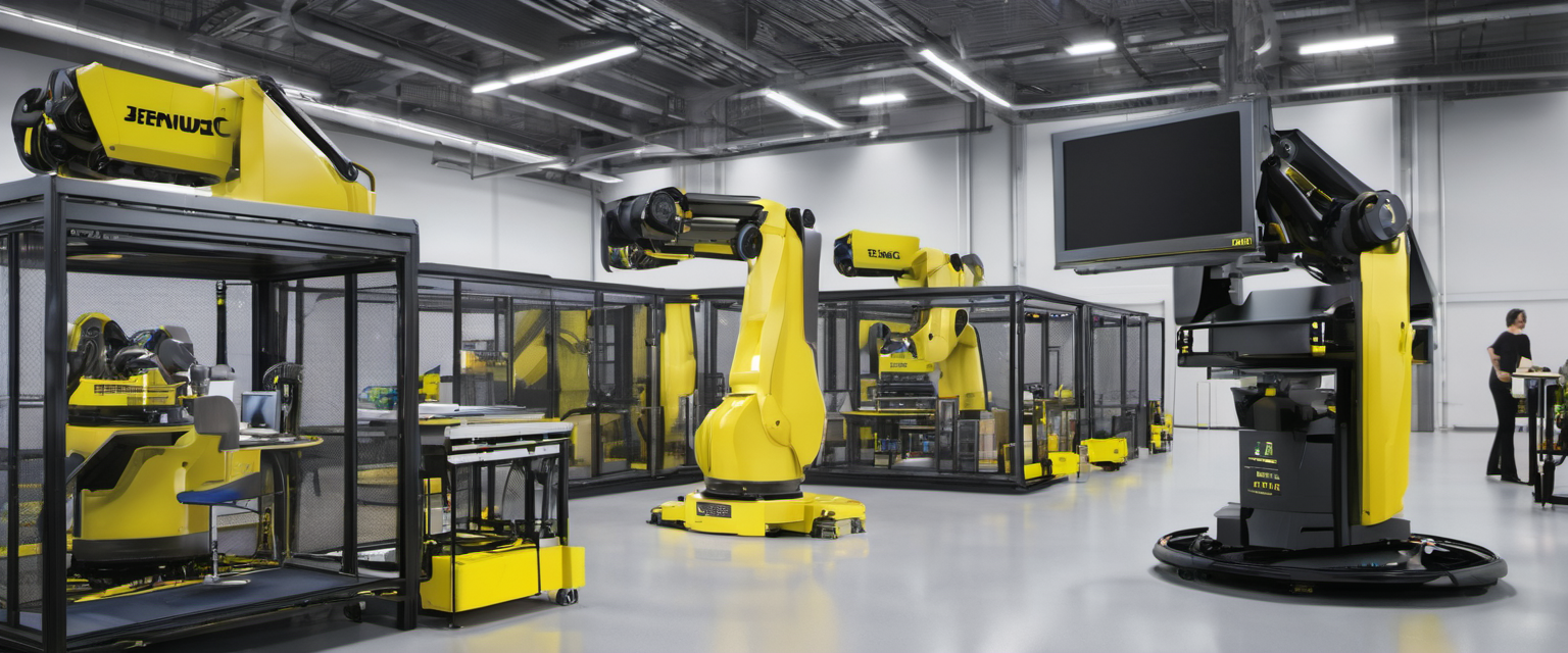 Fanuc Deepens Nvidia Integration, May 18: Isaac Sim ↔ RoboGuide Live Teach-Pendant Bridge, Dual-Arm CRX Folds T-Shirts via Isaac GR00T N, Jetson Thor 7.5× Compute Uplift on the 「Avoids Human」 Demo — Three Days After the Fanuc/Gemini Update