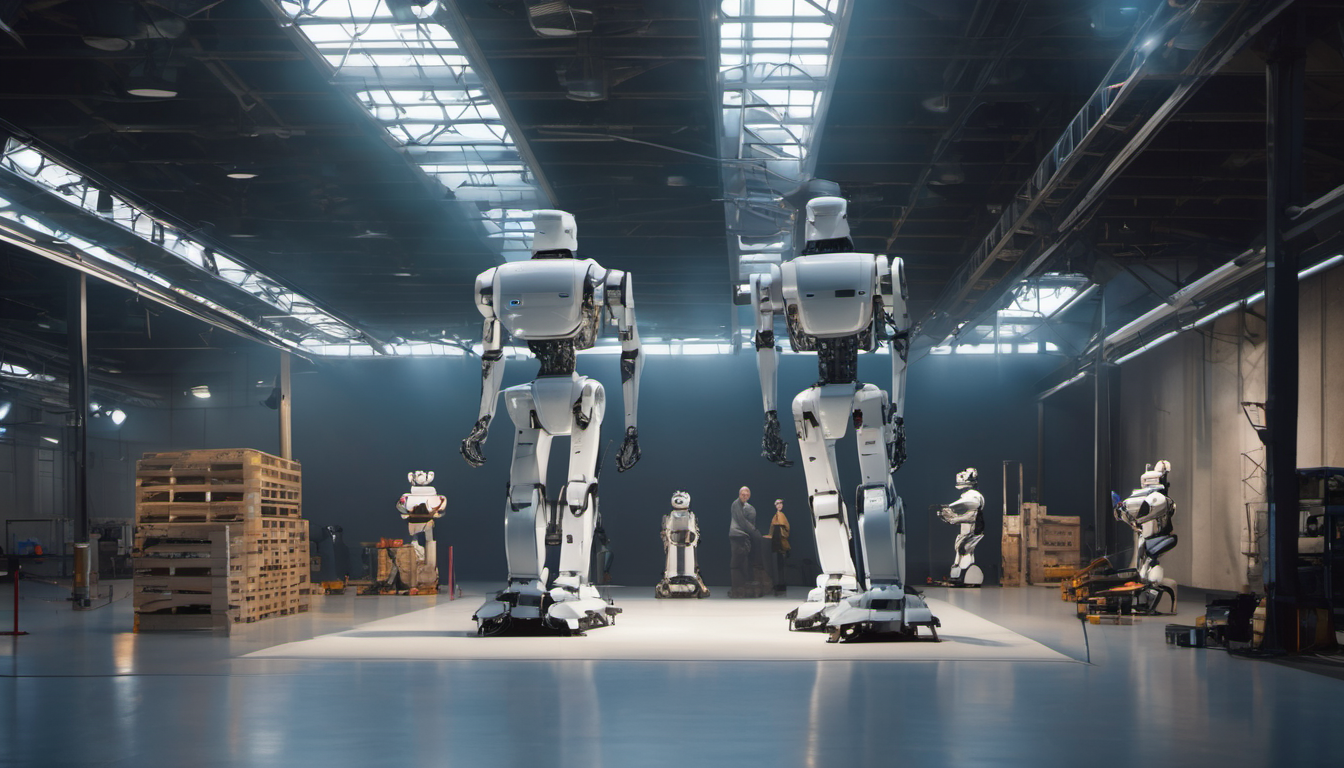 AgiBot rolled out four robots at WAIC, all aimed at real work