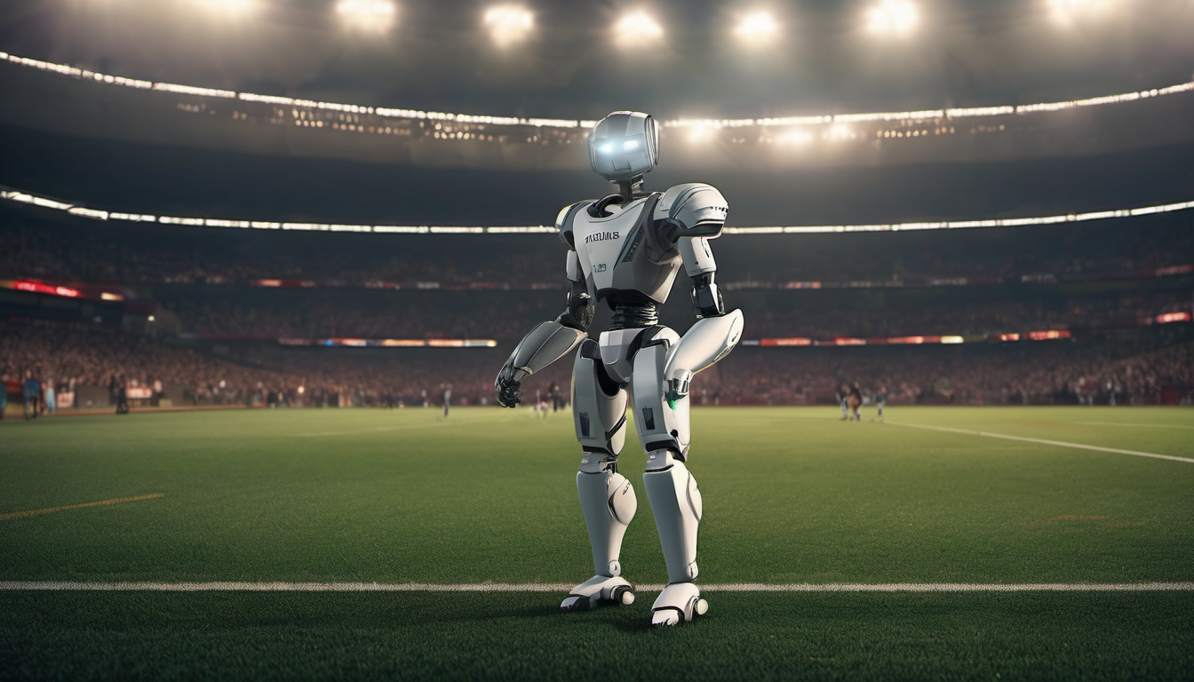 Boston Dynamics' Atlas robot debuts on the World Cup pitch