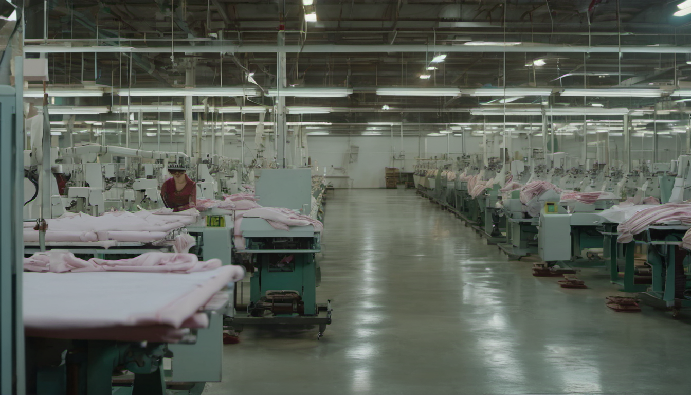 China's factory robots can't finish a shirt without a human