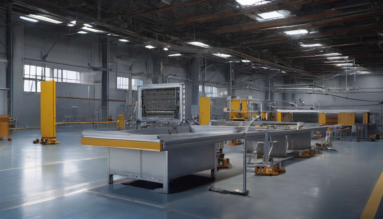 China has 70 halls where robots rehearse factory work