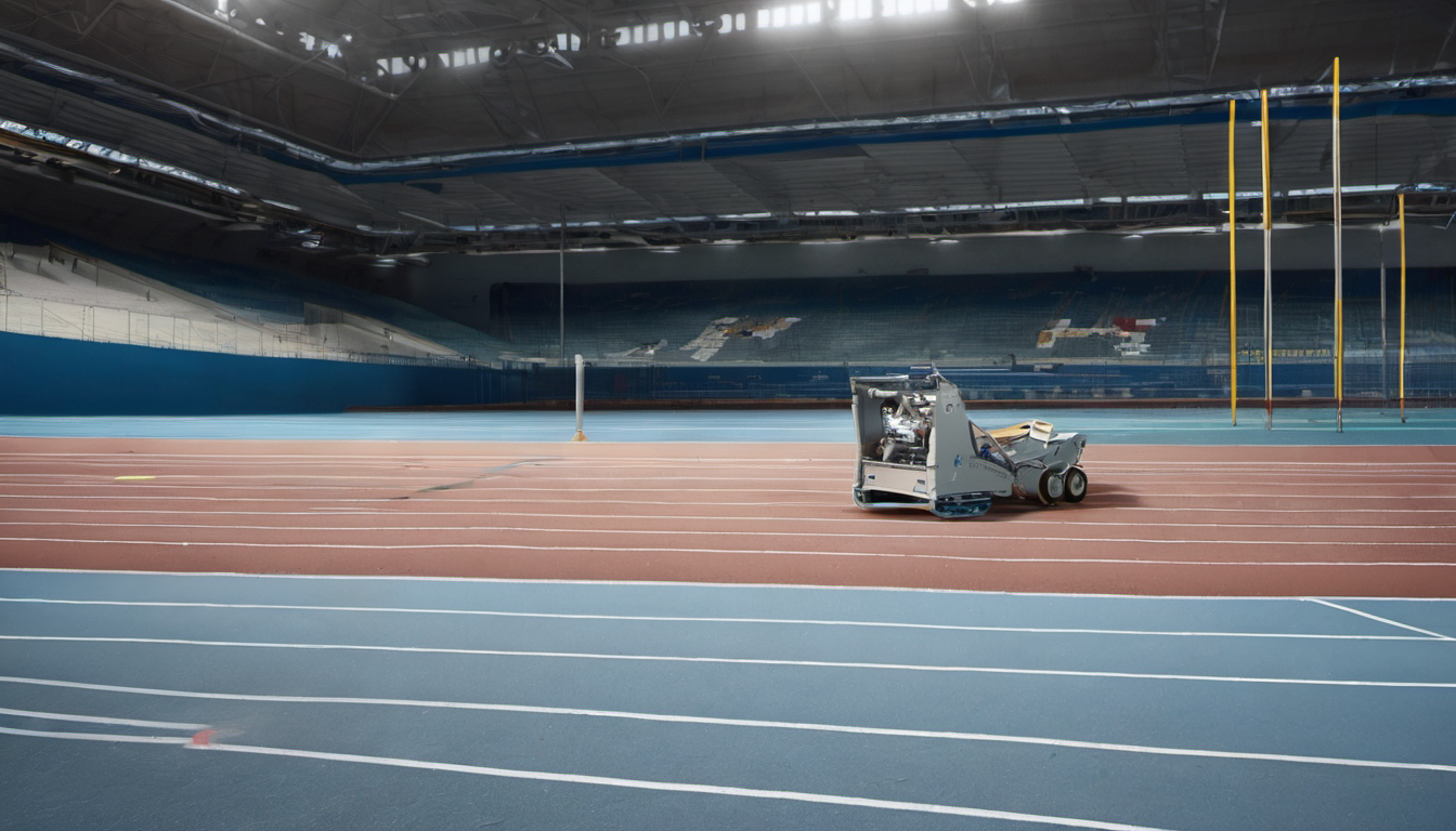 A robot ran 9.39. The 100m is the one event exempt from autonomy.