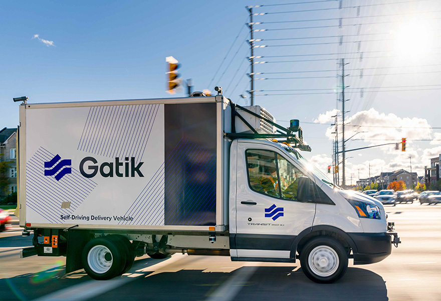 Gatik driverless box truck (Freight-Only)