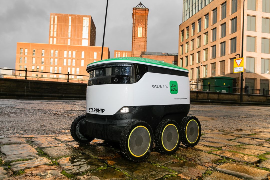 Starship delivery robot